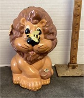 Ceramic lion bank