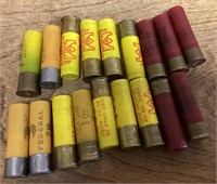 19 total 20 gauge ammo --some are high brass