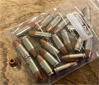 20 Winchester 9MM hollow point ammo --no box