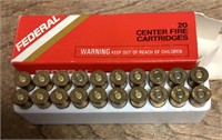 Full box of Federal .44 mag ammo