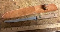 Old Hickory filet knife with sheath