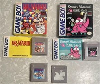 4 Game Boy game cartridges --untested