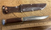 German-made fixed blade knife with sheath