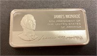 1000 grains sterling silver bar --2.86 ounces