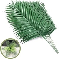 6pcs Artificial Palm Leaves