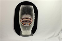 Denver Broncos Football Shaped Glass Drinkware