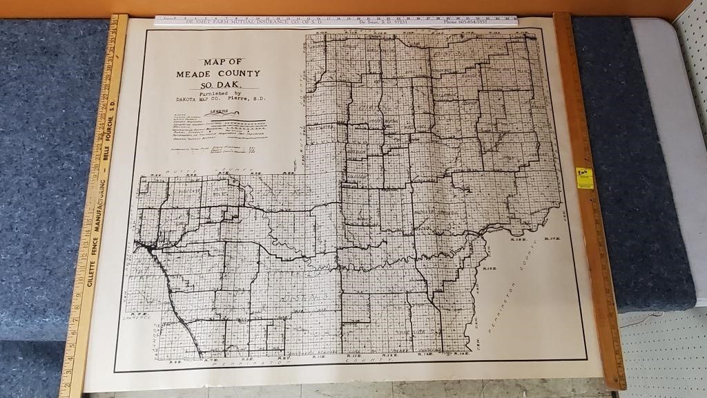 Old Meade County Map