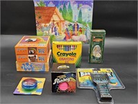 Factory Sealed Toys, Puzzles, Crayons, etc.