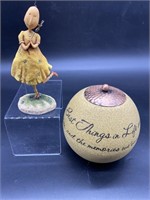 (2) August Moon 'Black-Eyed Susan' Figurine +