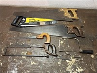 Assortment of Hand Saws, as pictured