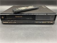 Panasonic VHS Player/Recorder with Remote