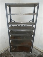 Metal Shelving Unit is 30x12x59