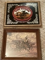 Pony Express Framed Artwork