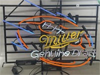 Miller Genuine Draft Neon Light, 21x24 "