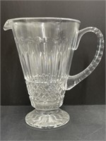 Bombay Crystal Pitcher, 9.5 " tall