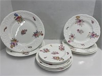 Coalport Plates, UK  " Sevres Groups "