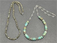 2 Beaded Necklaces