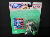 Mark Brunell 1997 Starting Lineup figure on card