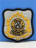 Terrace Bay Police Association Shield Shaped Crest