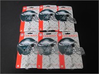 (6) Philadelphia Eagles Fan Waves NFL Licensed