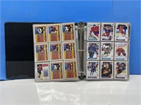 Binder Full Of Hockey Cards