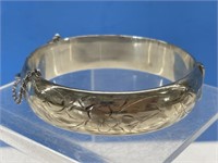 Sterling Silver Bangle (small)