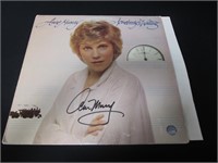 Anne Murray signed record album COA