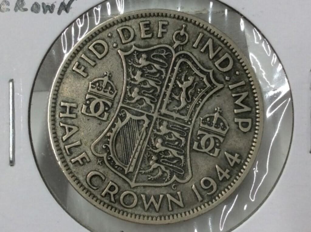 1/2 Crown G.b. .500, 14.14gm