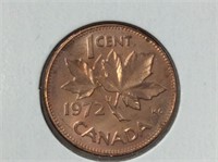 1972 Can 1 Cent Ms-66-r