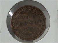1908 Can 1 Cent