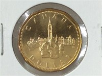 Canada $1 Loonie 1992 Ms-66