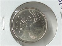 25 Cent Can 2001 P