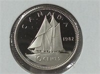 10 Cent 1982 Proof Frosted