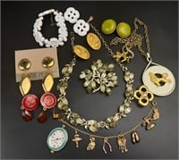Vintage Coro , Monet and Erwin Pearl jewelry
