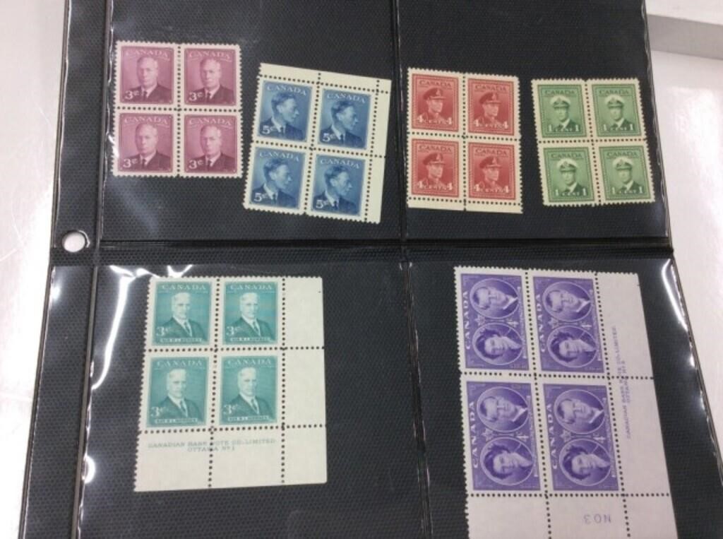 Stamps Mint Blocks/plates