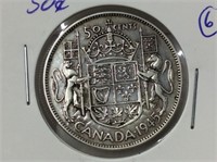 Canada – 1945 – 50-cents - Silver