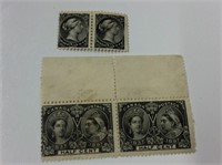 Canada – 1897 – 1/2 Cent Mint Pair ($120)