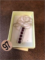 Jewelry neckless as pictured with box 97