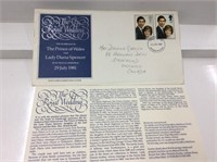 1981 Royal Wedding Charles/diana First Day Cover