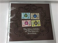 Silver Jubilee- Book/stamps