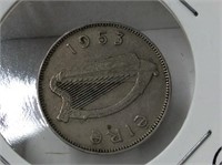 1953 Ireland 6 Pence