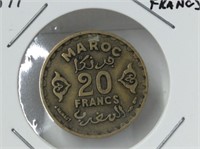 1371 Maroc 20 Francs