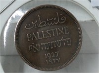 1927 British Palestine 1 Mil