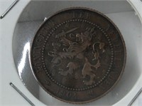 1904 Netherlands 2 1/2 Cent