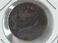 1940 Ireland 1/2 Penny