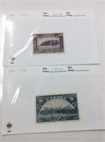 Assorted Stamps,mh 201,202
