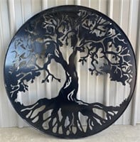(FJ) 36" Metal Tree of Life Sign
