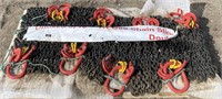 (EX) Unused 5/16” 7’ G80 Chain Sling Double