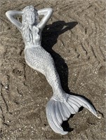 (FJ) Metal Mermaid, 34"x14"x13.5"