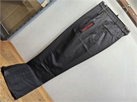 NEW Simon Chang MENS Black Dress Pants Sz 38
